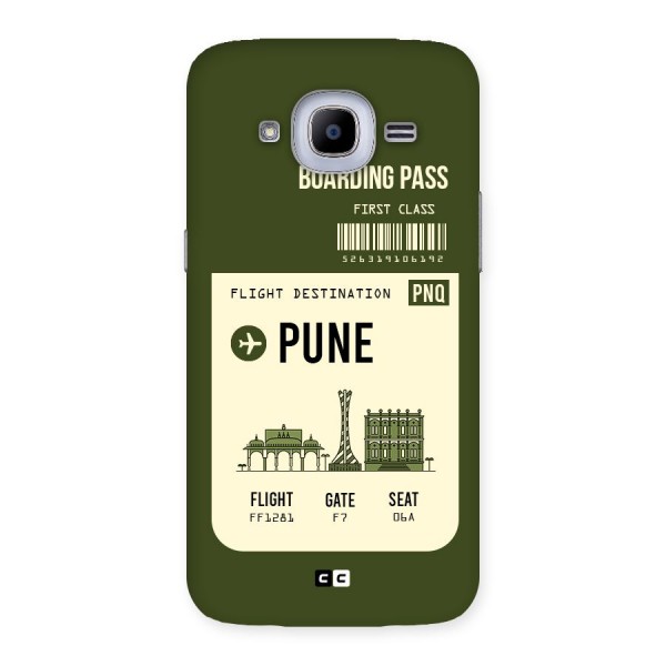 Pune Boarding Pass Back Case for Samsung Galaxy J2 2016